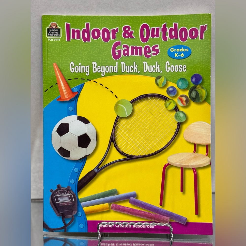 Teacher Created Resources Indoor & Outdoor Games Activity Book